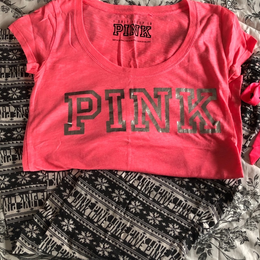 Pink Pajama Set